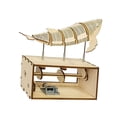 thumbnail image 2 of Kokiya 3D Wooden Puzzle Hand Crank Music Box Crafts Handmade Creative for Granddaughter, 2 of 9