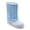 BABY BLUE, variant on Women Vertical Ribbed Mid Calf Snow Boots, Warm Lined Slip On Winter Boots, Platform Sole Casual Boots for Indoor Outdoor Daily Wear