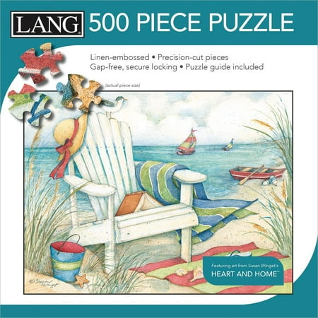 UPC: 0739744185925 | LANG 500PC Beach Just Beachy 500 Piece Puzzle