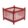 thumbnail image 2 of Conjunto de Muebles de Dormitorio para Bebés en Miniatura con Espejo y Cama, 2 of 9