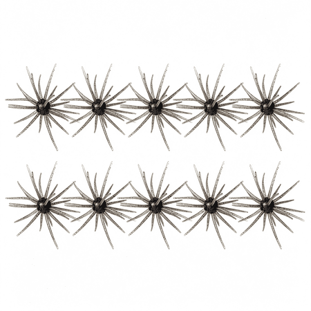 BESTSKY Sea Urchin Soft Bait 1.57In 2.76In 3.54In & 4.3In Finesse Lifelike Fuzzy Dice Fishing Lures Multiple Tentacle Creature Lure for Bass Trout Crappie