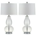 thumbnail image 2 of SAFAVIEH Mercurio Double Gourd Lamp (Set of 2) | Clear |, 2 of 7