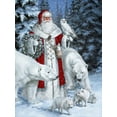 thumbnail image 4 of Syntego Santa and Polar Bears Diamond Painting Kit, 4 of 5