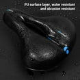 thumbnail image 3 of Coussin de Cyclisme, Bande Réfléchissante de Nuit Absorbant les Chocs pour Accessoire Noir Rouge, Noir Bleu, 3 of 7