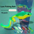 thumbnail image 6 of 10X Artificial Fishing Lures Plastic Simulation Fishing Bites, 6 of 9