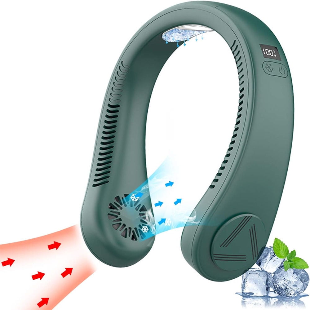 DeRong Personal Air Conditioner Neck Fan with Refrigeration Chip USB