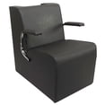 thumbnail image 1 of PureSana Chromium Anastasia Professional Hair Drying Chair for Salons, Gray, 1 of 4