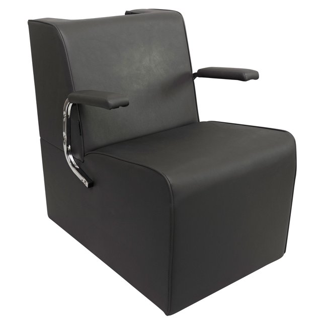 PureSana Chromium Anastasia Professional Hair Drying Chair for Salons, Gray