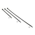 thumbnail image 2 of THE CIMPLE CO - 11 Inch Zip Ties - Heavy Duty - Pack of 100 Nylon Ties - Screw Mount - Grey, 2 of 4