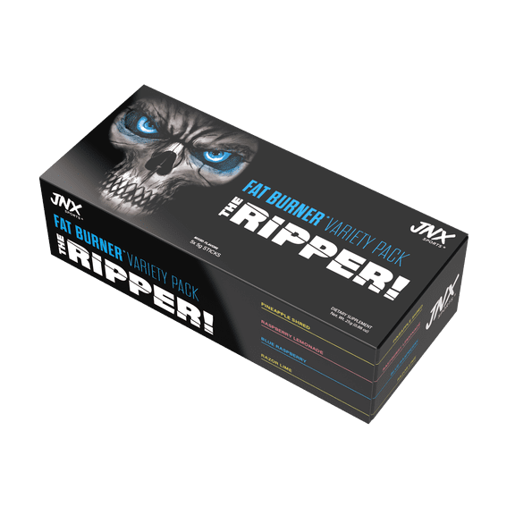 JNX Sports® The Ripper! Fat Burner Pre-Workout Formula Men & Women Sample Pack 5 x Single Serves