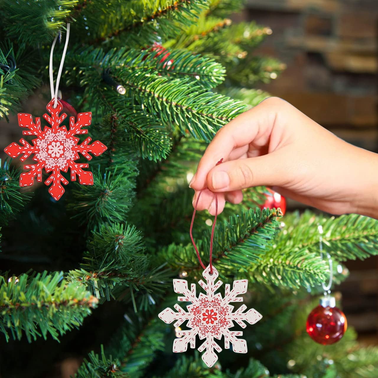 Details about   Candy Shape Pendant Ornament 24pcs Christmas Tree Hanging Decoration Accessories 