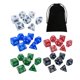 thumbnail image 4 of Juego de dados poliédricos acrílicos de 35 piezas, juguetes de enseñanza de matemáticas duraderos, dados rodantes para juegos de mesa, juegos de mesa, , estilo D Hugo dados de juego, 4 of 10