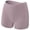 Gray1, variant on Full Coverage Stretch Nylon Spandex Boyshort Women's Panties Seamless Mid Rise Short Leg Intimate Shorts