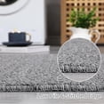 thumbnail image 4 of Runner Rug,Modern Solid Textured Hallway Runner Rug,Low Pile Non-Slip Stain Resistant Area Rug for Home,Office,Machine Washable, 4 of 7