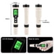 thumbnail image 5 of 4 in 1 YY-400 PH/ORP/H2&TEM Meter Digital Tester, Backlight, 5 of 5