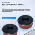 thumbnail image 7 of OEFNTAC C5 Metal Bluetooth Speaker Speakers Bluetooth Wireless Portable Wireless Speaker Ring Wireless Mini Aluminum Alloy Heavy Bass Gift, 7 of 7