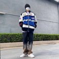 thumbnail image 5 of Veste de Course Rétro pour Hommes Moto de Rue Haute Veste Militaire Tactique Printemps 2022 Nouvelle Veste de Baseball pour Femmes, 5 of 5