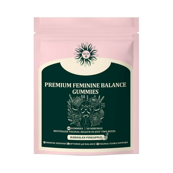 BK Feminine Gummies Hawaiian Pineapple Gummies For Women Ph Feminine Balance