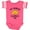 Football Pink and White, variant on Inktastic My Auntie Loves Me with Taco Illustration Boys or Girls Baby Bodysuit