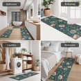 thumbnail image 5 of Cute Hedgehog Pattern with Pioneer Flower Kitchen Rugs Sets Of 3,Kitchen Runner Rugs Non Skid Washable,Decorative Kitchen Floor Mats for Kitchen,Sink,Laundry,17"x30"+ 17"x47" + 17"x59", 5 of 6