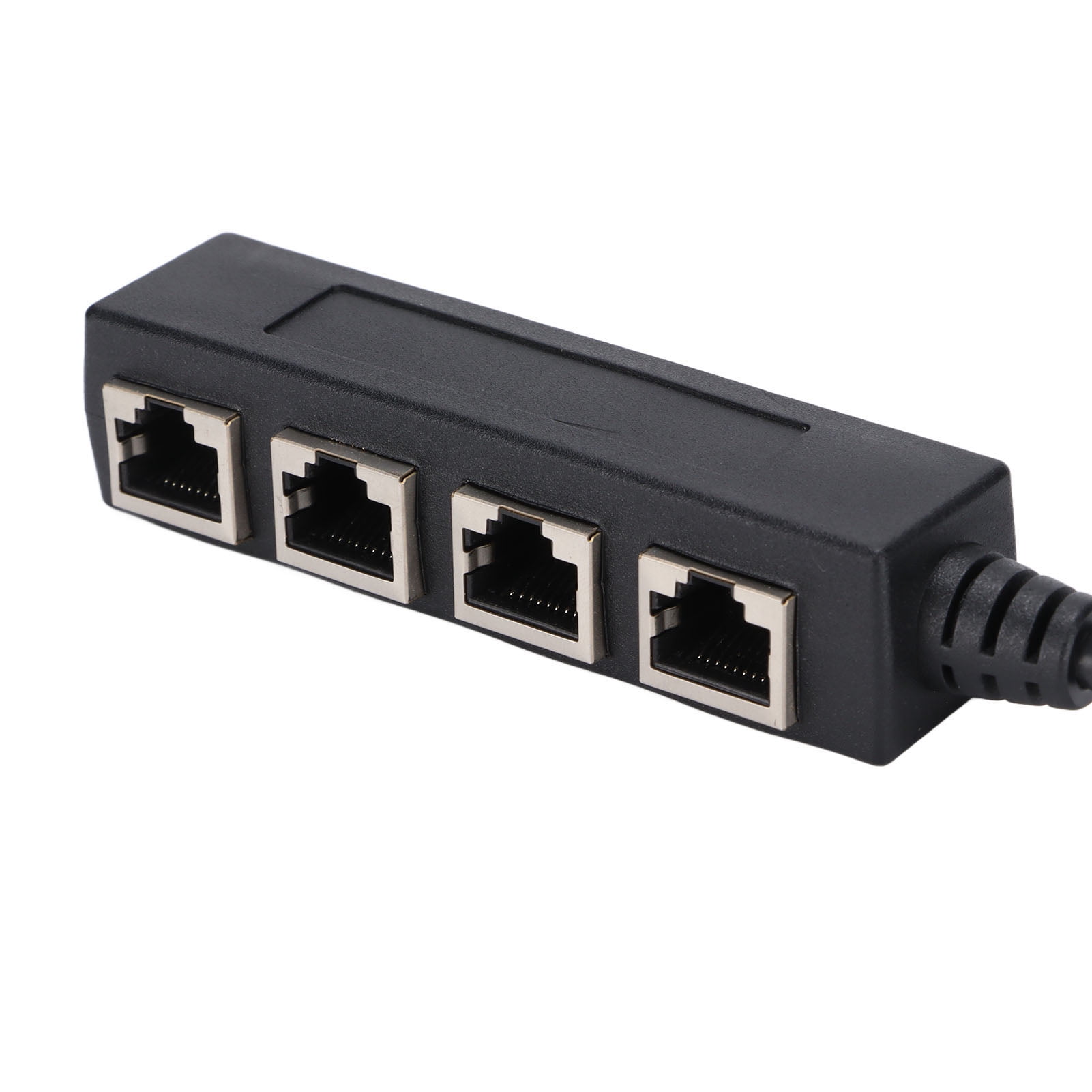 VINGVO Adaptateur Répartiteur 1 à 4 RJ45 Adaptateur De Répartiteur RJ45 1 à 4 Ports Transmission