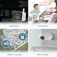 thumbnail image 6 of VTech 3.5" Digital Video Baby Monitor with Pan and Tilt and Night Light, VM4263 (White), 6 of 8