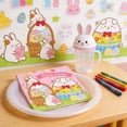 thumbnail image 5 of Easter Bunny Egg Paper Napkins – 16PCS Disposable Spring Party Napkins, Pink Pastel Design for Easter Table Decor and Events, 5 of 5