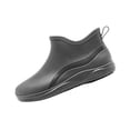 thumbnail image 2 of EKVAHL Orthopedic Ankle Rain Booties for Women, PVC Slip On Waterproof Garden Boots, Arch Support Farm Cycling Walking Shoes Gray, 2 of 4