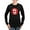 Black, variant on - Women's Long Sleeve Dark T Shirt - Women's Long Sleeve Graphic Tee Casual Fit