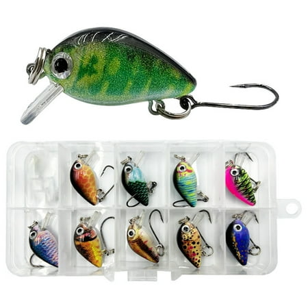 SIEYIO 2.8cm 1.5g Crankbait Bionic Fishing Lures Floating Swimbait Wobbler Hard Baits