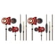 thumbnail image 2 of Sidaley 2020 nuevo CK10 en el oído auricular 6 unidad de controlador dinámico auriculares estéreo deportivos con micrófono HIFI Subwoofer Type2 NO2, 2 of 6