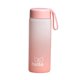 thumbnail image 3 of Xihbxyly Botella de Agua Deportiva, Recipiente Motivacional de 500 Ml, Diseño Portátil a Prueba de Fugas, Fácil de Limpiar y con Correa de Transporte, Ideal para Uso Doméstico, Fitness Al Aire Libre,, 3 of 7