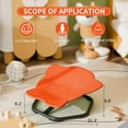 thumbnail image 3 of MoveCatcher Children’s Sensory Swivel Chair - Elephant Shape, Orange - Sensory Play & Coordination, 3 of 6