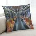 thumbnail image 1 of Ahgly Company Transportation Train Coussin Intérieur, 18 Pouces par 18 Pouces, 1 of 6