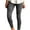 Gray, variant on Fall Winter Pants for Women Plus Size Soft Women Lady Skinny Pants High Waist Stretch Slim Pencil Trousers Green L