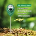 thumbnail image 2 of RUseeN Soil Moisture Meter, Plant Water Monitor, Hygrometer Sensor for Gardening, Farming, Indoor and Outdoor Plants, No Batteries Required Moisture Meter Water Monitor (Green）, 2 of 6