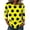 Yellow, variant on JULMCOMO Shirts for Women Polka Dot 3/4 Sleeve Crew Neck Casual Loose Fit T Shirts Retro Dot Trendy Comfy Tunic Tops Hot Pink L