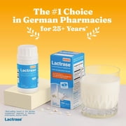 Lactrase Refill Pack – #1 Lactase Brand in German Pharmacies – Strong 6,000 FCC Lactase Units – 480 Fast-Acting Pills for Lactose Intolerance – Enjoy Dairy Again