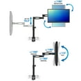 thumbnail image 5 of Mount-It! Single Monitor Desk Mount | Fits 13-30 Inch Screens, 5 of 8