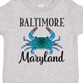 thumbnail image 4 of Inktastic Baltimore Maryland Vacation Blue Crab Boys or Girls Toddler T-Shirt, 4 of 5