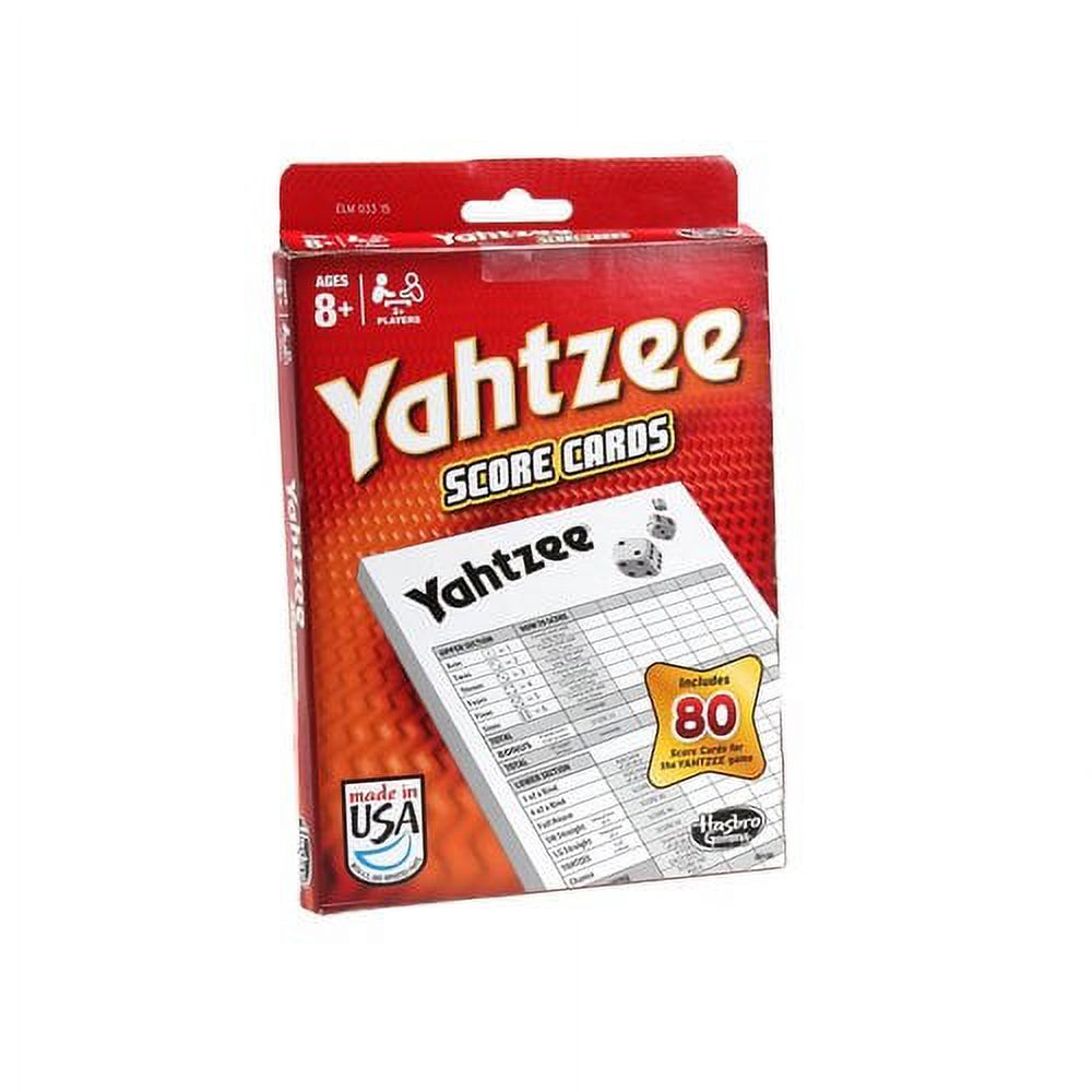 Yahtzee Game Score Pad, Includes 80 Score Cards - image 4 of 10
