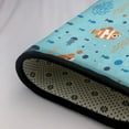 thumbnail image 4 of Finding Nemo Rug, Ultra Soft Flannel Area Rug With Non-Slip Backing, Plush Memory Foam Carpet Rug For Bedroom, Living Roo,M Dining Ro,Om Playroom, Absorbent Washable Floor Mat, 4 of 7