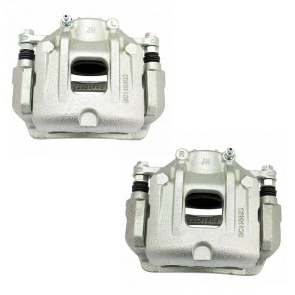 TRQ New Front Disc Brake Caliper with Bracket & Hardware Pair for Hyundai Kia CLA37515 Fits select: 2011-2013 KIA SORENTO, 2010-2012 HYUNDAI SANTA FE