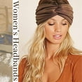 thumbnail image 2 of 6Pcs Wide Headbands for Women Knotted No Slip Head Bands Soft Turban Headband Hair Accessories Boho African Head Wraps for Women Yoga Workout, 2 of 6