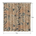 thumbnail image 5 of Chic Vintage Shower Curtain - Ethnic Mandala Pattern Waterproof Bathroom Drapes 72x72, Rustic Bohemian Decor with Reinforced Grommets & 12 Hooks, 5 of 5