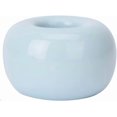 thumbnail image 1 of ZOUSSIQI Mini Ceramic Toothbrush Holder Donut-Like Ceramic Toothbrush Holder Multi-Functional Toothbrush Base Cotton Swabs Holder for Couple Kids CA919-41581, 1 of 9