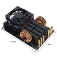 thumbnail image 2 of 1000W 50A DC 12-40V Placa de calentamiento por inducción ZVS Módulo de fuente de alimentación Contro Tomshoo Módulo de poder, 2 of 2