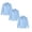 Light Blue#03, variant on 3 Pack Boys Girls Polo Shirt School Uniform Polo Caual Soft Long Sleeve Classic Collared Shirt Kids Back to School Clothes
