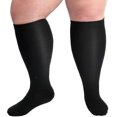 thumbnail image 1 of Calcetines de compresión de talla grande 20-30 Mmhg para hombres y mujeres de pantorrilla ancha extragrande para Circulat, 1 of 5