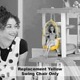 thumbnail image 5 of Barbie Yellow Swing Chair Dollhouse Accessories, 5 of 5